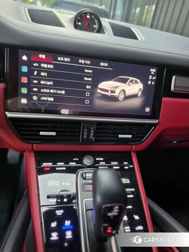 Porsche Cayenne (PO536) 2022 Черный из Кореи, фото 3