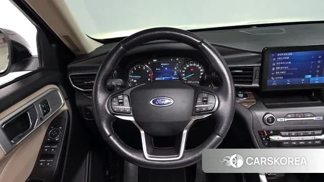 Ford Explorer 6th Generation 2020 Белый из Кореи, фото 3