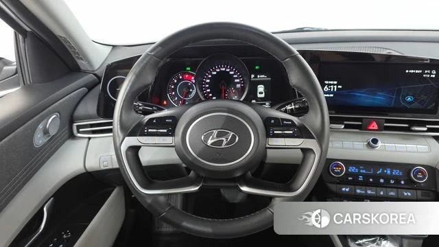 Hyundai Avante (CN7) 2022 Белый из Кореи, фото 3
