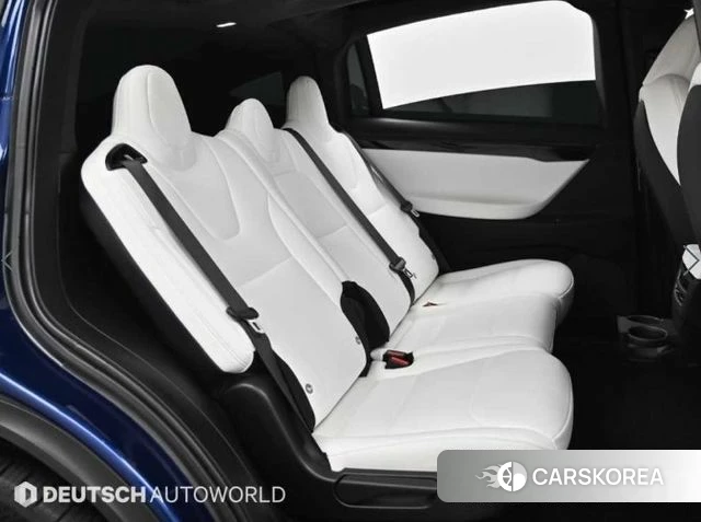 Tesla Model X 2020 Синий из Кореи, фото 3