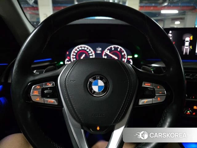 BMW 5 Series (G30) 2019 Синий из Кореи, фото 3