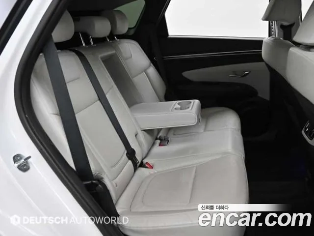 Hyundai Tucson Hybrid (NX4) 2022 Белый из Кореи, фото 3