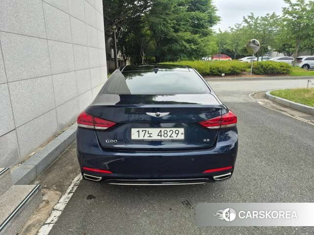 Genesis G80 2018 Синий из Кореи, фото 3