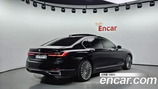 BMW 7 Series (G11) 2020 Черный из Кореи, фото 3