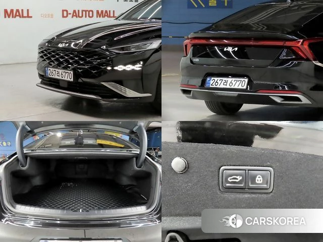 Kia K8 2022 Черный из Кореи, фото 3