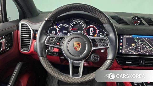 Porsche Cayenne (PO536) 2022 Черный из Кореи, фото 3