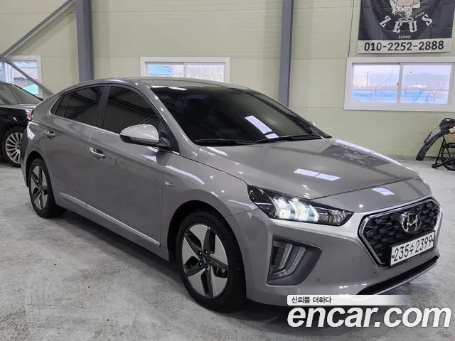 Hyundai The New Ionic Hybrid 2020 Серебристо-серый из Кореи, фото 3