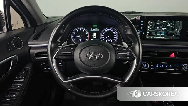 Hyundai Sonata (DN8) 2022 Белый из Кореи, фото 3