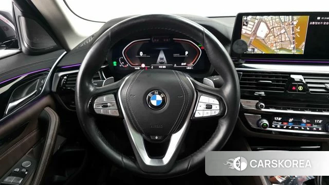 BMW 5 Series (G30) 2021 Черный из Кореи, фото 3