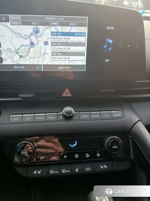 Hyundai Avante (CN7) 2022 Серый из Кореи, фото 3