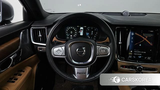 Volvo S90 2018 Серебристо-серый из Кореи, фото 3