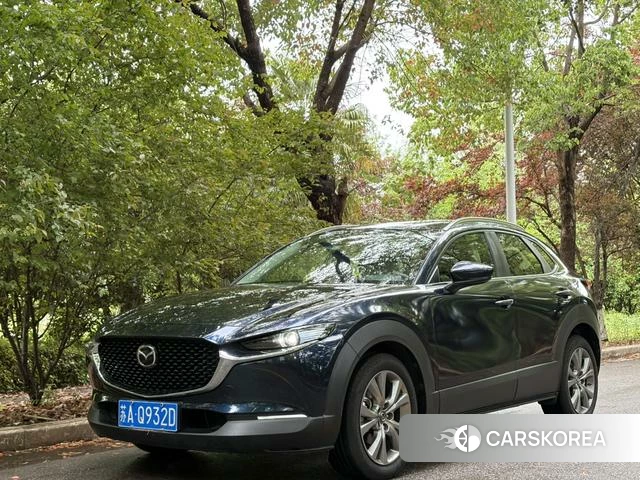 Mazda CX-30 2021 Синий из Китая, фото 3