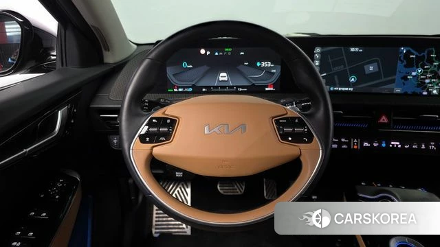 Kia EV6 2023 Черный из Кореи, фото 3