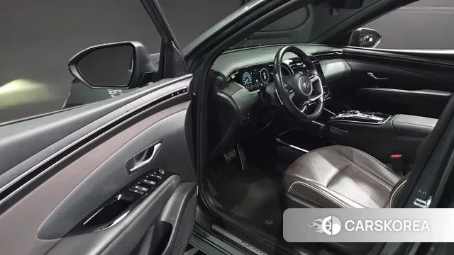 Hyundai Tucson Hybrid (NX4) 2022 Серый из Кореи, фото 3