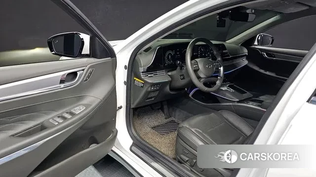 Hyundai The New Grandeur IG Hybrid 2020 Белый из Кореи, фото 3