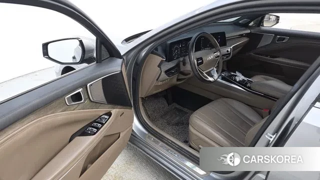 Kia K8 Hybrid 2022 Серебристо-серый из Кореи, фото 3