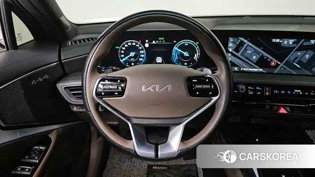 Kia K8 Hybrid 2021 Белый из Кореи, фото 3
