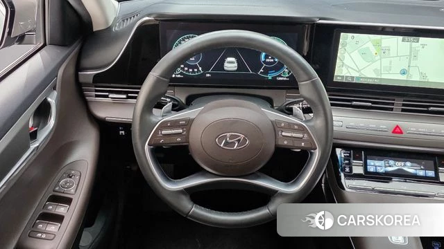 Hyundai The New Grandeur IG Hybrid 2022 Серый из Кореи, фото 3