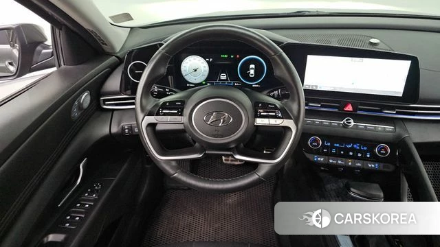 Hyundai Avante Hybrid (CN7) 2021 Серый из Кореи, фото 3
