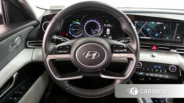 Hyundai Avante Hybrid (CN7) 2020 Серый из Кореи, фото 3