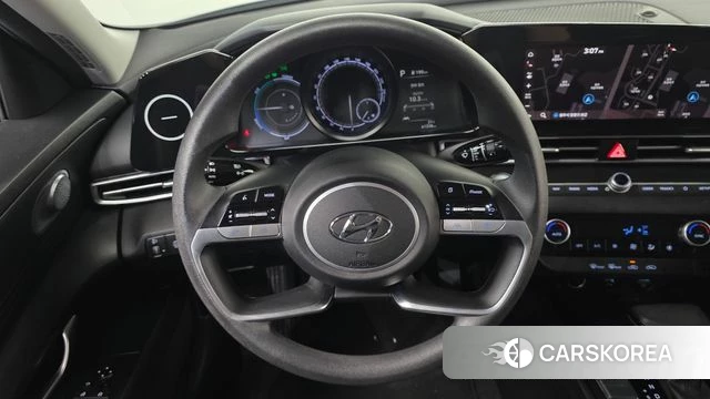 Hyundai Avante Hybrid (CN7) 2021 Серый из Кореи, фото 3