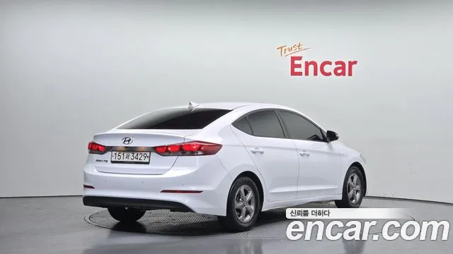 Hyundai Avante AD 2018 Белый из Кореи, фото 3