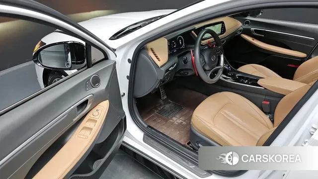 Hyundai Sonata (DN8) 2021 Белый из Кореи, фото 3