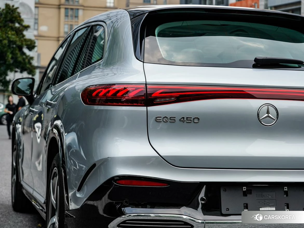 Mercedes-Benz EQS SUV 2023 Серебристо-серый из Китая, фото 3