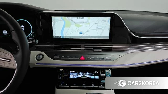 Hyundai The New Grandeur IG Hybrid 2022 Белый из Кореи, фото 3