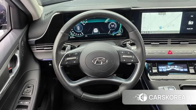 Hyundai The New Grandeur IG Hybrid 2020 Синий из Кореи, фото 3