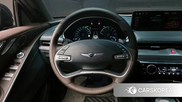 Genesis G80 (RG3) 2022 Синий из Кореи, фото 3