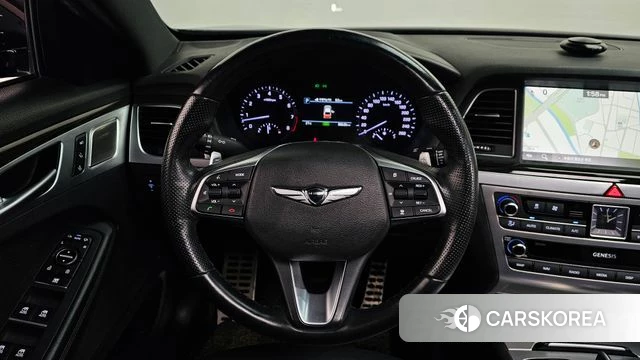 Genesis G80 2018 Черный из Кореи, фото 3