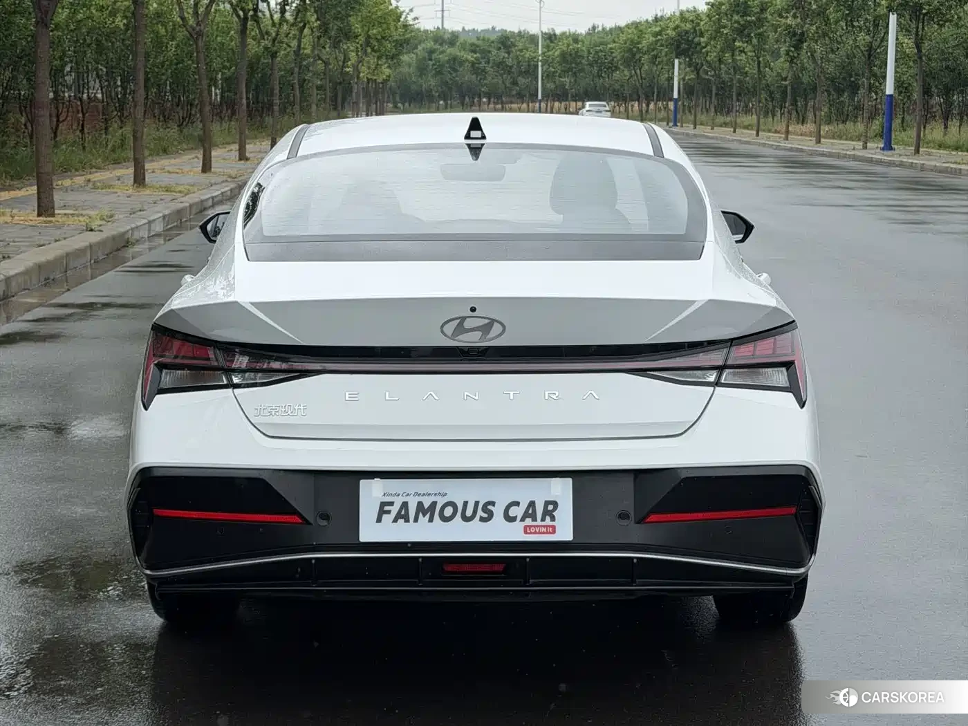 Hyundai Elantra 2024 Белый из Китая, фото 3