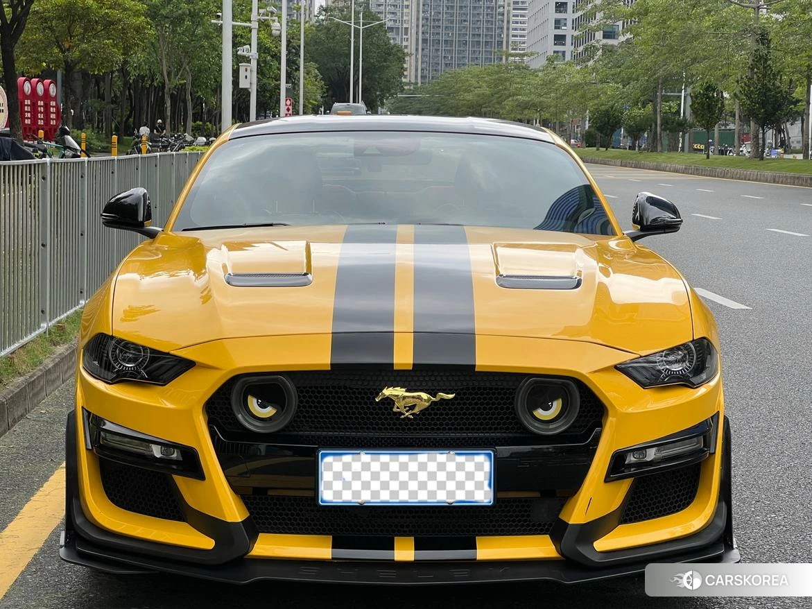Ford Mustang 2019 Желтый из Китая, фото 3