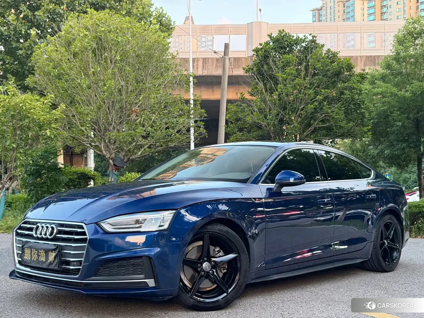 Audi A5 2018 Синий из Китая, фото 3
