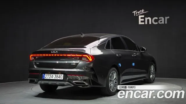 Kia K5 Hybrid 3rd Generation 2022 Серый из Кореи, фото 3