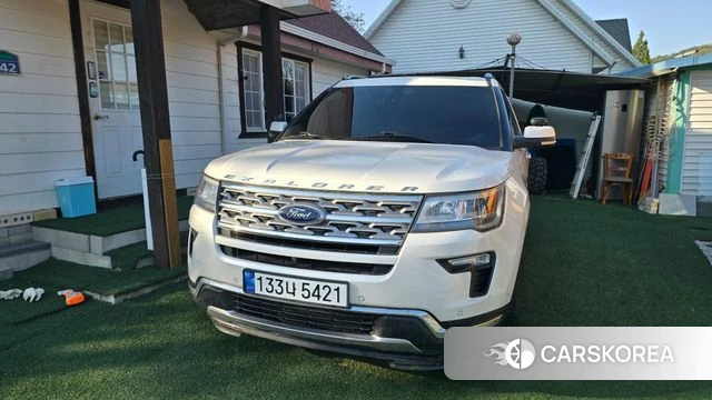 Ford Explorer 2018 Белый из Кореи, фото 3