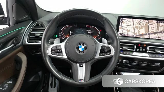 BMW X4 (G02) 2023 Синий из Кореи, фото 3