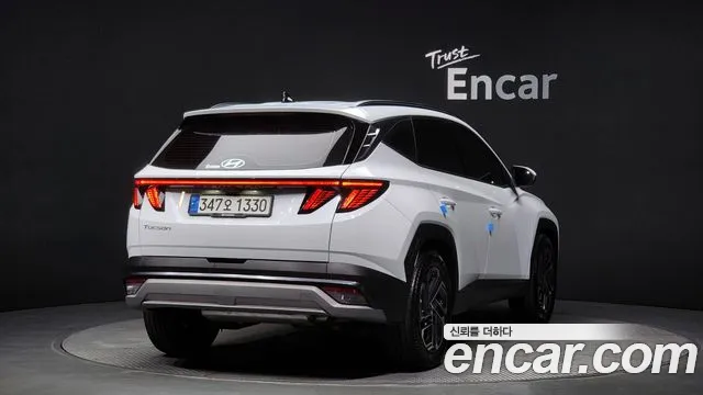 Hyundai The New Tucson Hybrid (NX4) 2024 Белый из Кореи, фото 3