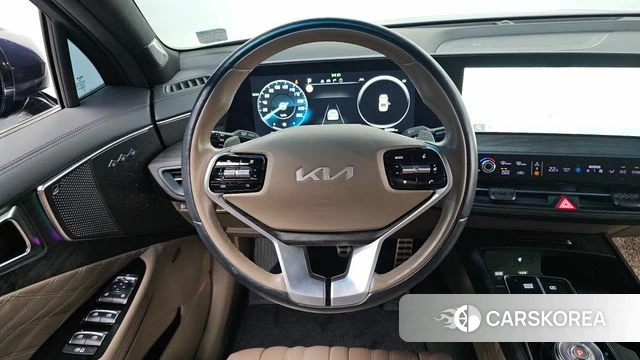 Kia K8 Hybrid 2022 Синий из Кореи, фото 3