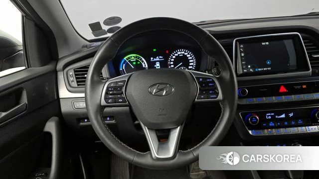 Hyundai Sonata New Rise Hybrid 2018 Серый из Кореи, фото 3