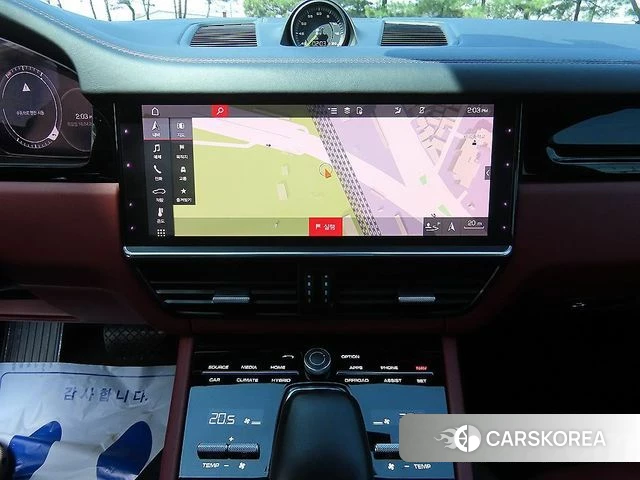 Porsche Cayenne (PO536) 2021 Черный из Кореи, фото 3