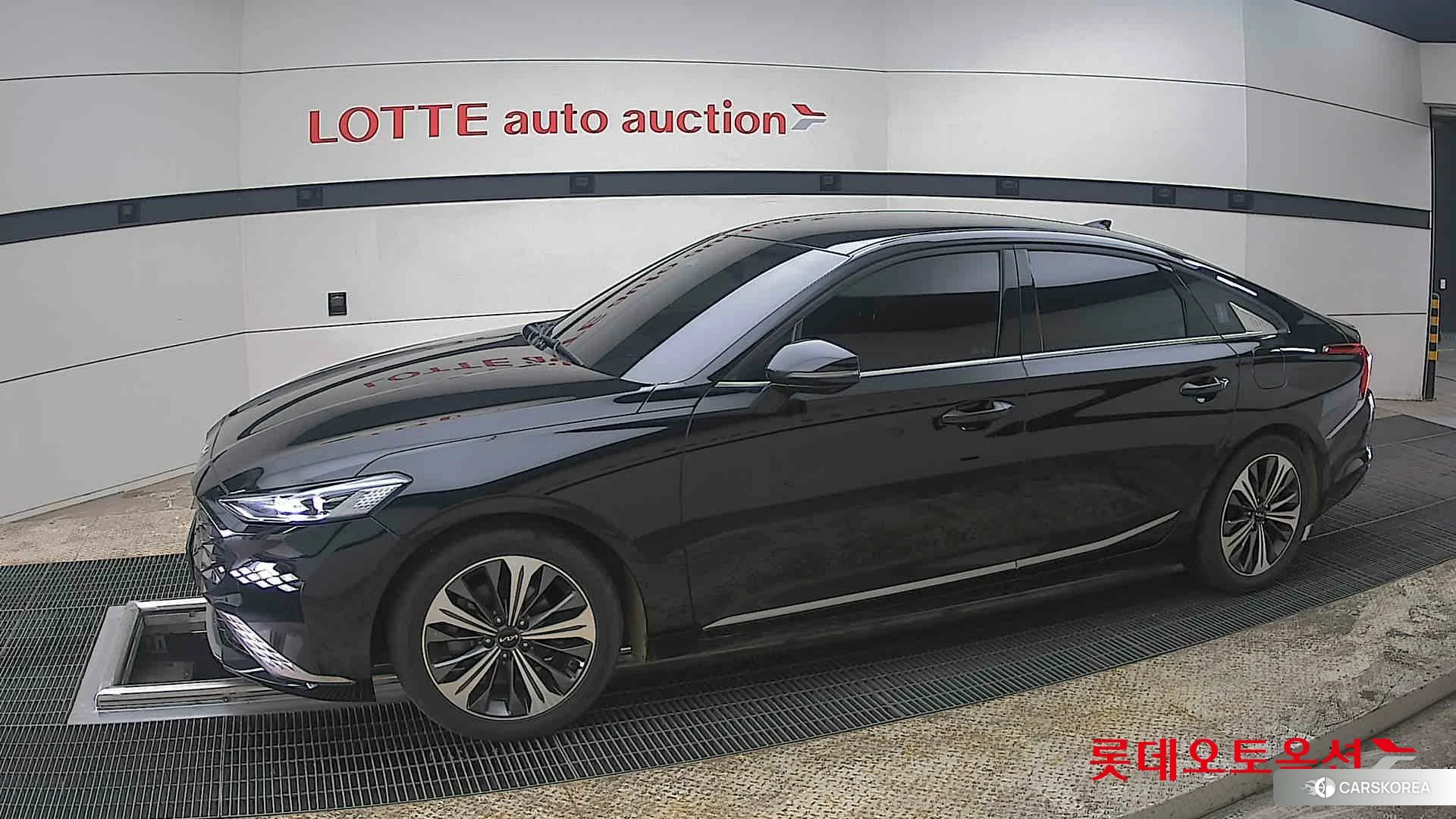 Kia K8 Hybrid 2022 Aurora Black Pearl из Кореи, фото 3