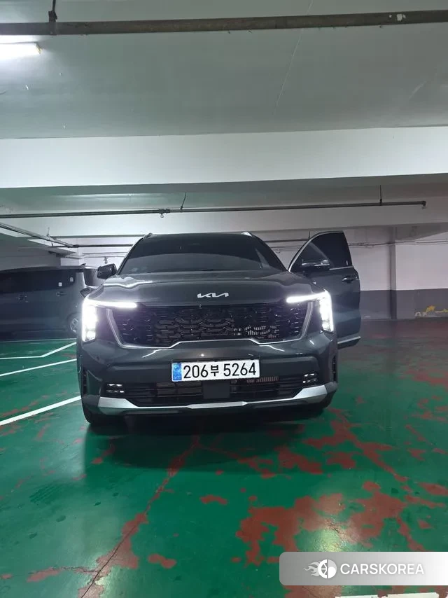 Kia The New Sorento 4th Generation 2024 Серый из Кореи, фото 3