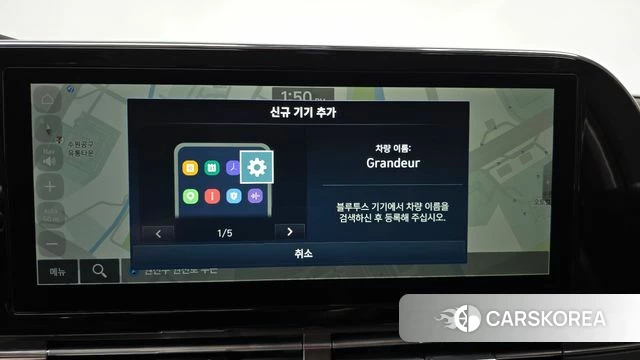 Hyundai The New Grandeur IG 2020 Черный из Кореи, фото 3