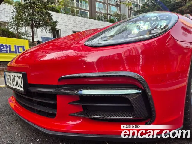 Porsche Panamera (971) 2018 Красный из Кореи, фото 3