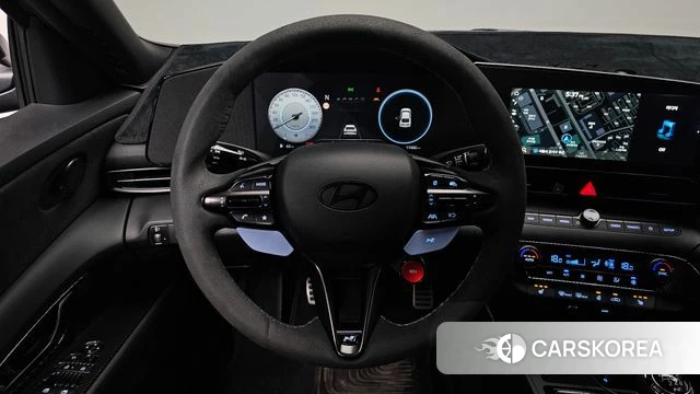 Hyundai The New Avante (CN7) 2025 Черный из Кореи, фото 3