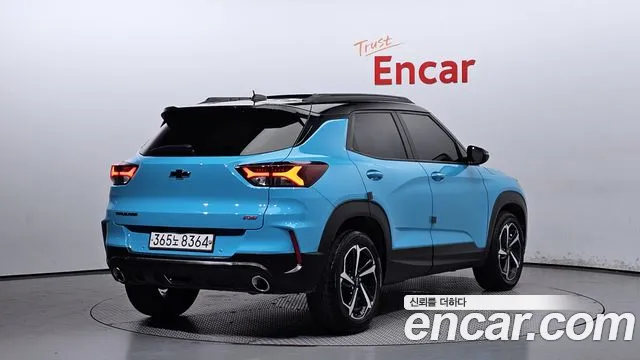 Chevrolet (GM Daewoo) Trailblazer 2020 Небесно-голубой из Кореи, фото 3