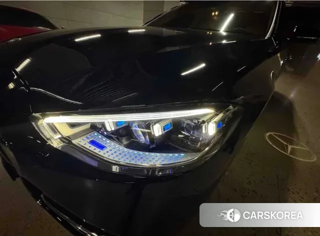 Mercedes-Benz S-Class W223 2024 Темно-зеленый из Кореи, фото 3