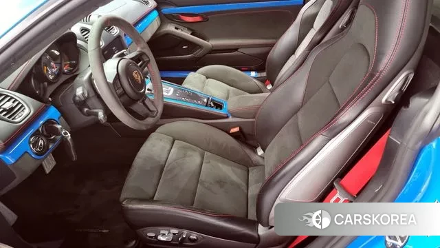 Porsche 718 Cayman 2023 Синий из Кореи, фото 3